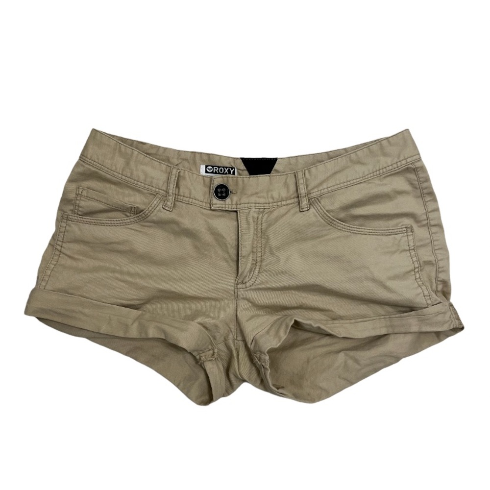 Roxy Beige Khaki Short Shorts Size 7